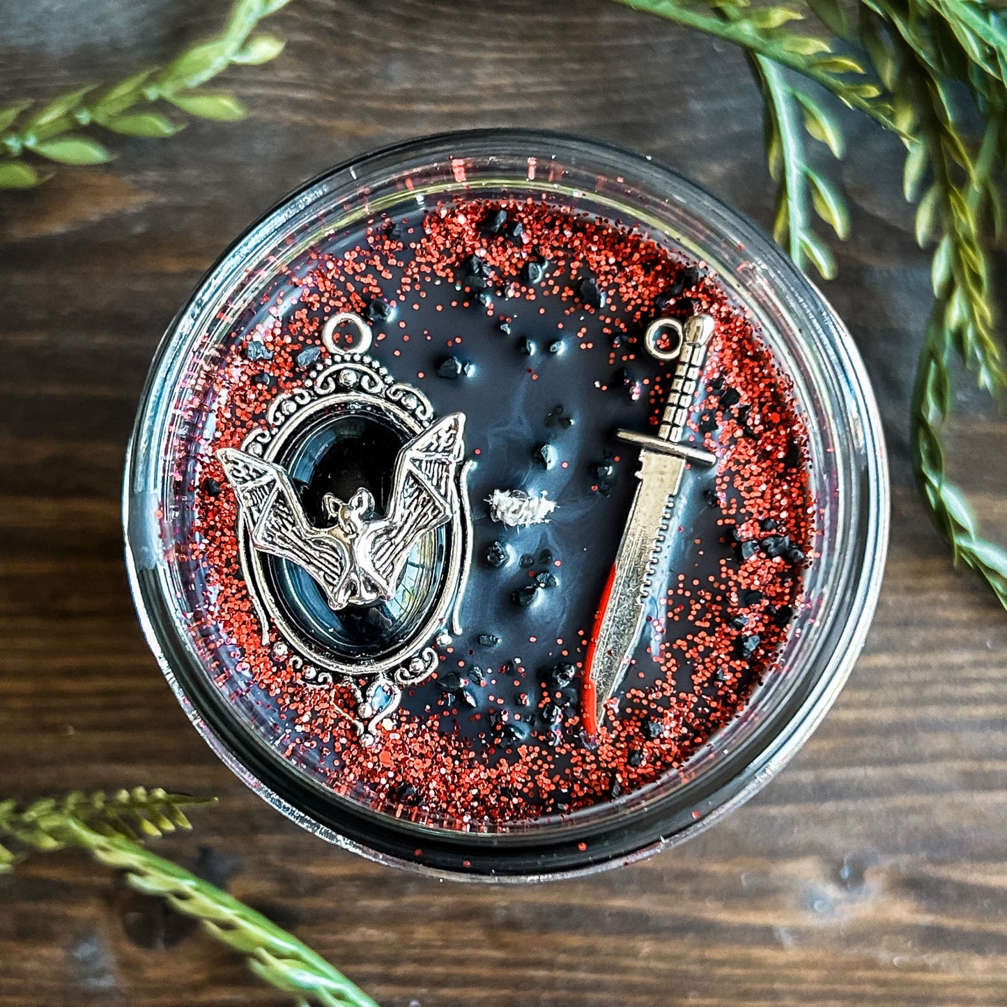 Vampire Blood Candle (Blood Red Cherries & Plum)