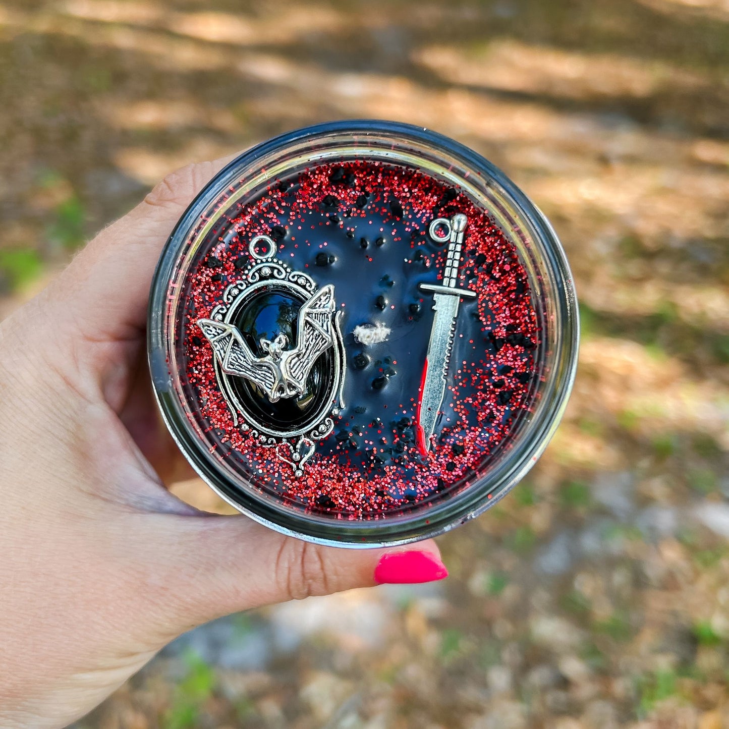 Vampire Blood Candle (Blood Red Cherries & Plum)