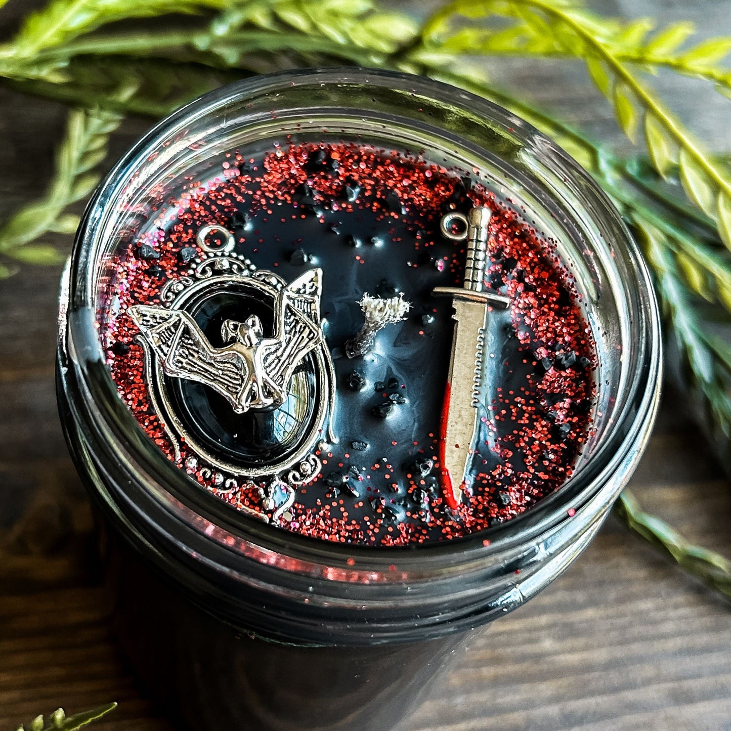 Vampire Blood Candle (Blood Red Cherries & Plum)