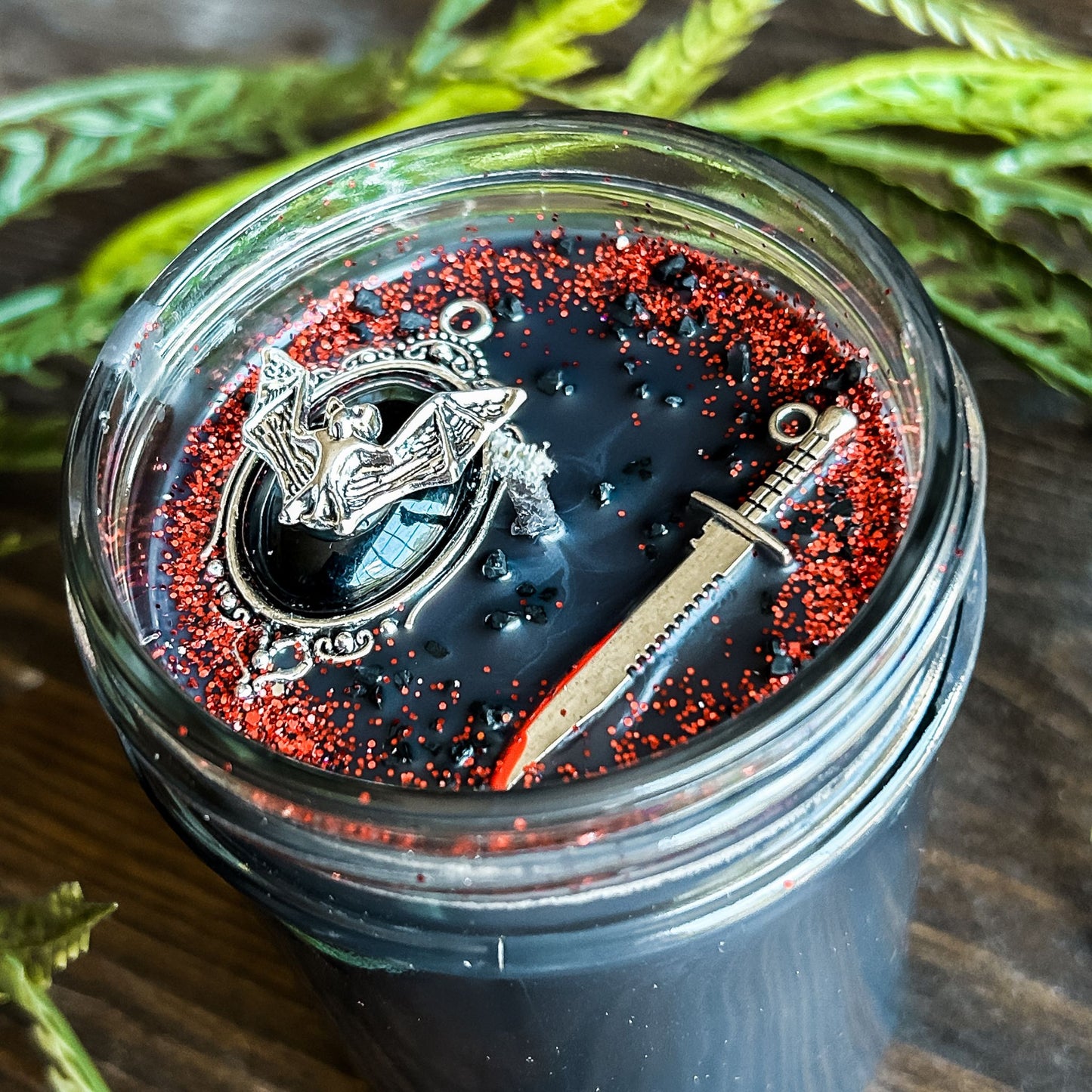 Vampire Blood Candle (Blood Red Cherries & Plum)