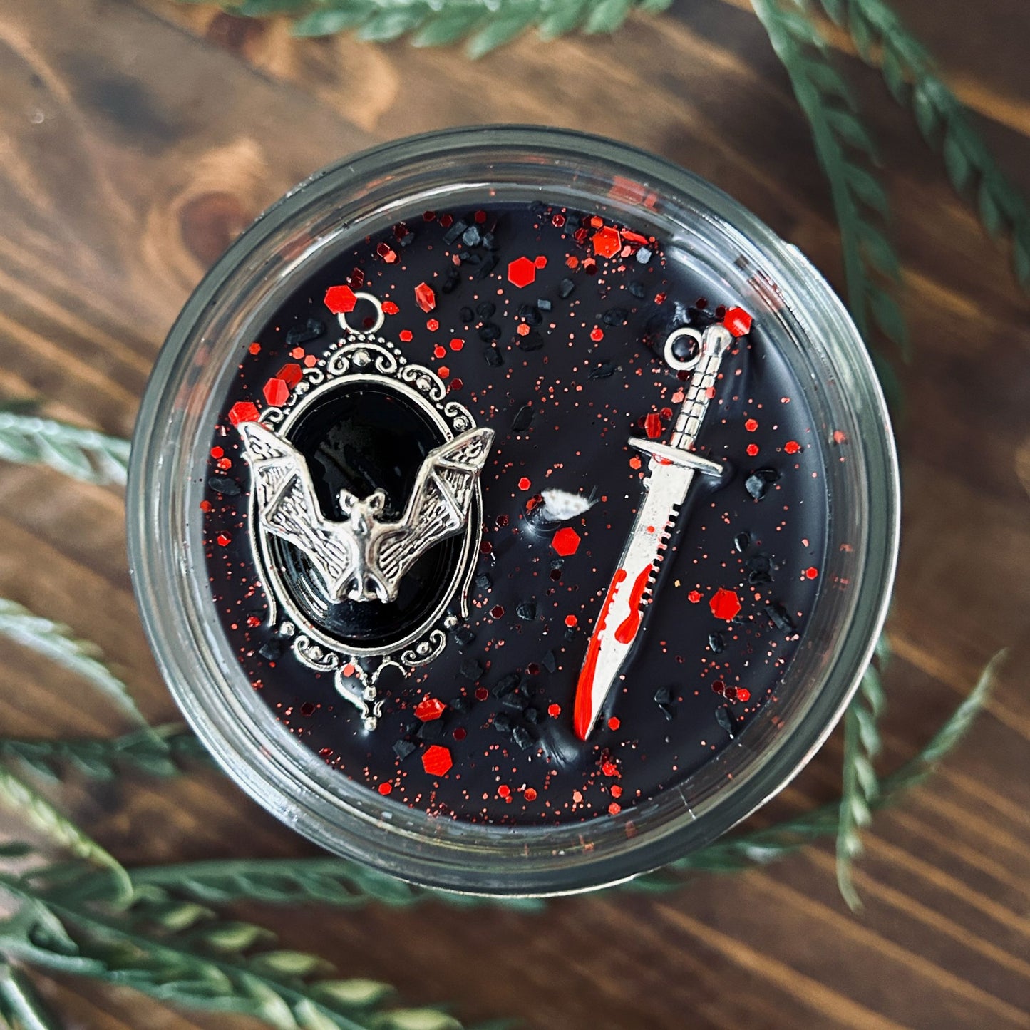 Vampire Blood Candle (Blood Red Cherries & Plum)