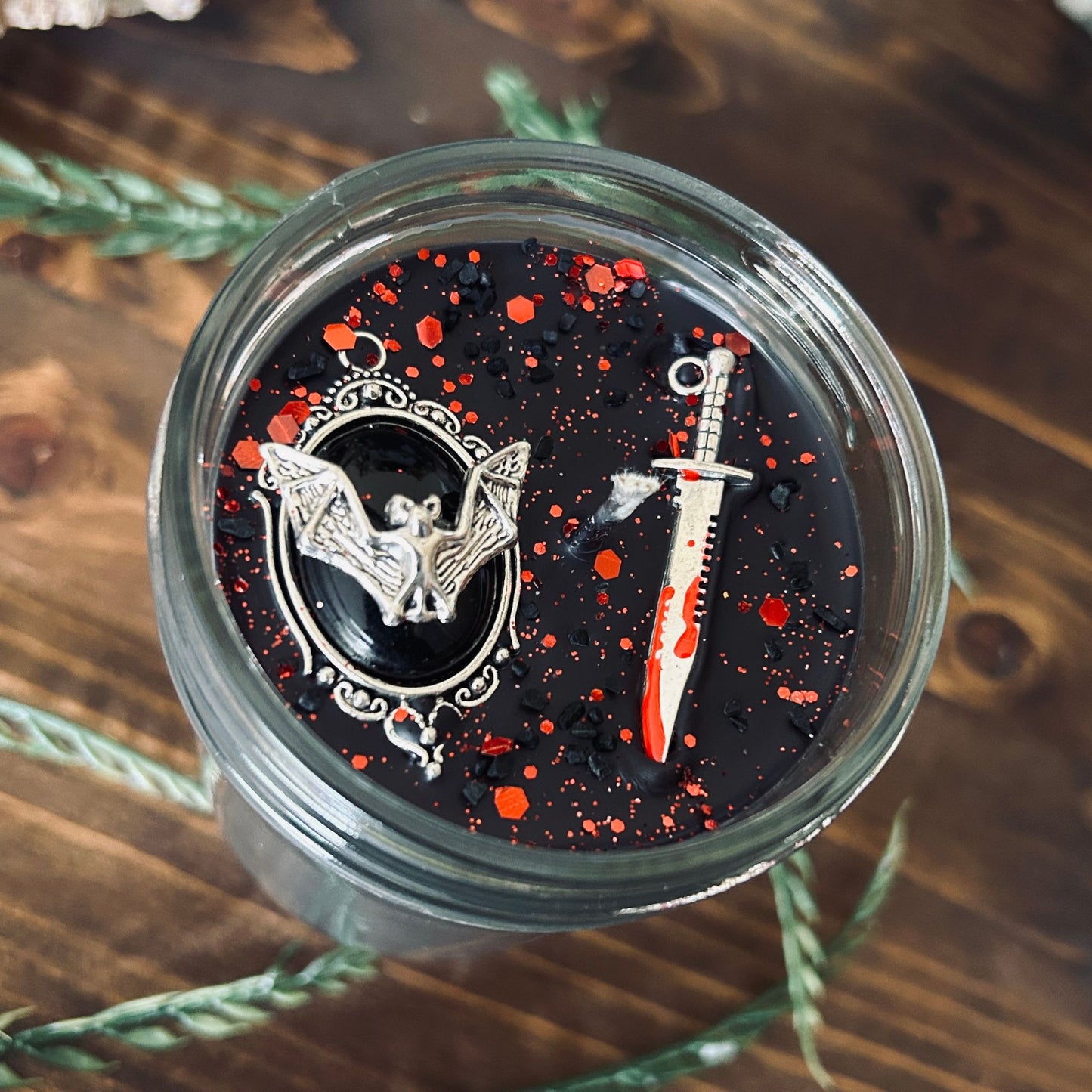 Vampire Blood Candle (Blood Red Cherries & Plum)