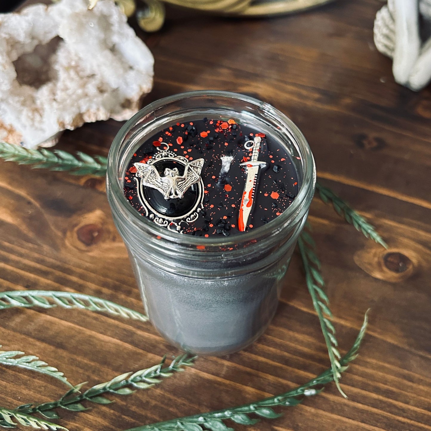 Vampire Blood Candle (Blood Red Cherries & Plum)
