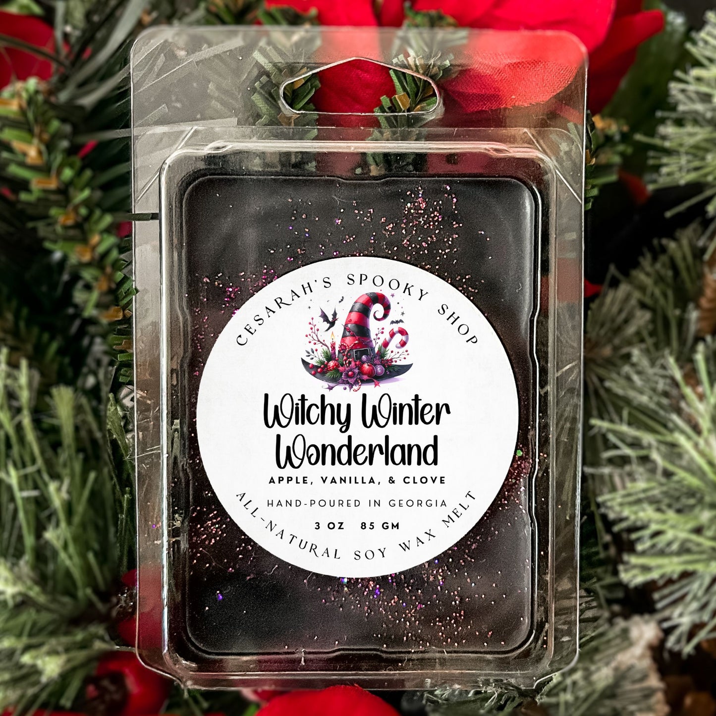Witchy Winter Wonderland Wax Melt (Apple, Vanilla, & Clove)