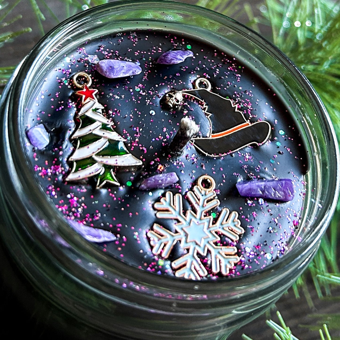 Witchy Winter Wonderland Candle Cesarah's Spooky Shop