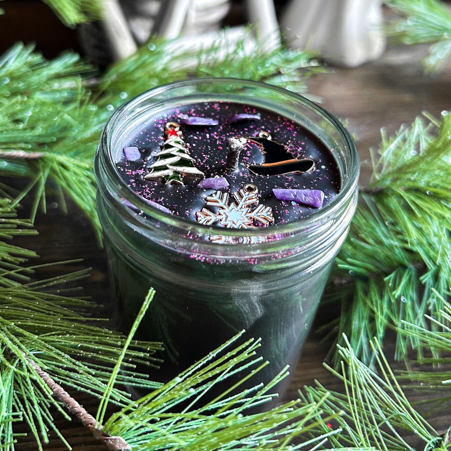 Witchy Winter Wonderland Candle Cesarah's Spooky Shop