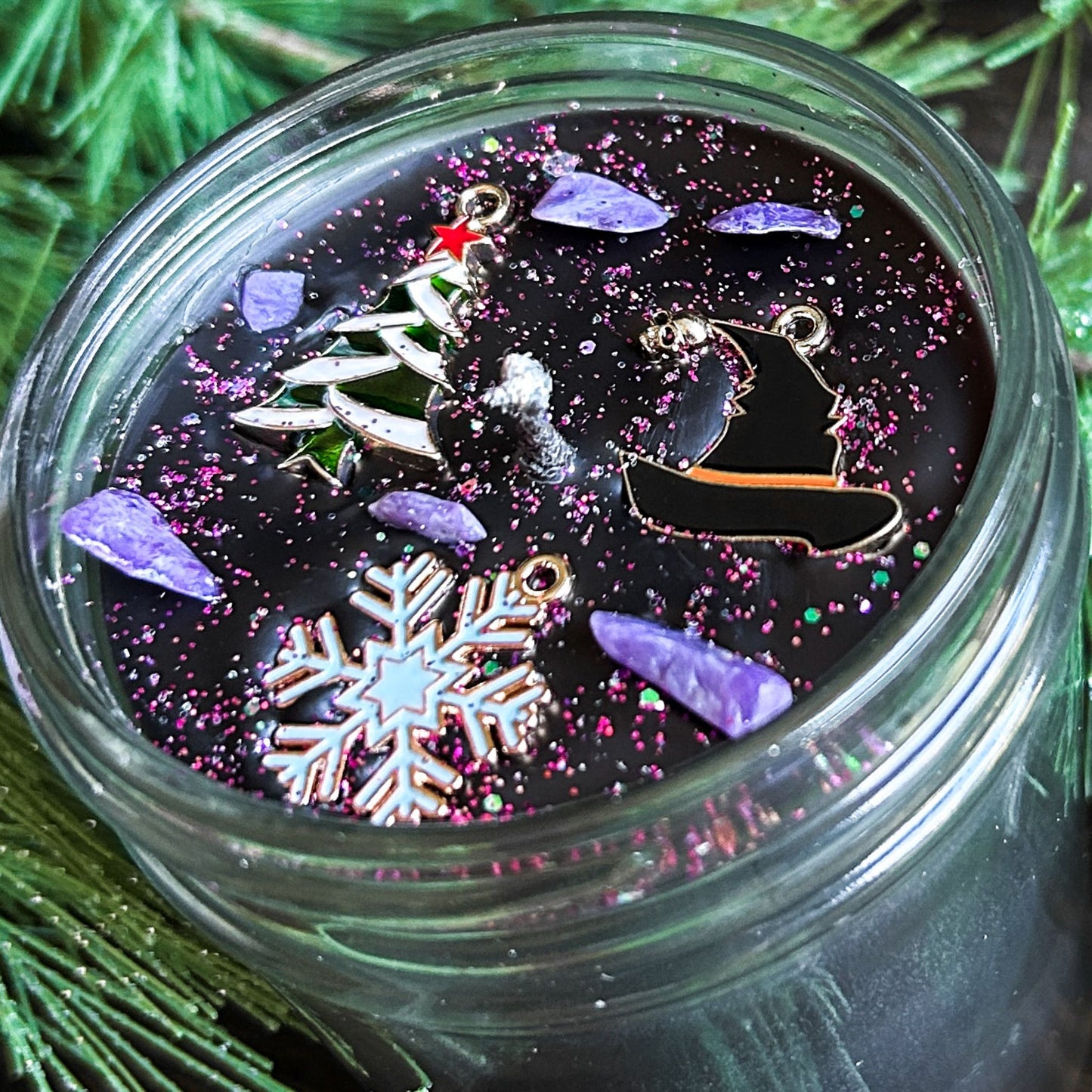 Witchy Winter Wonderland Candle Cesarah's Spooky Shop