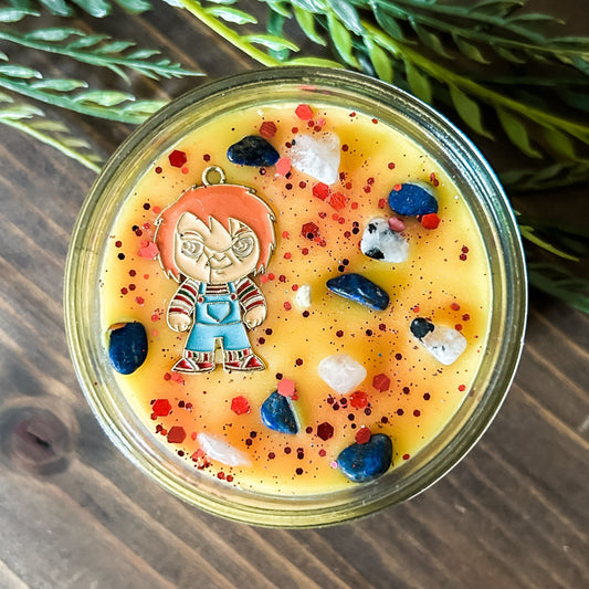 4oz Wanna Play Candle (Apple Cinnamon) Cesarah's Spooky Shop