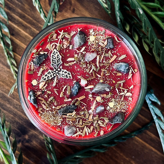Winter Solstice Candle