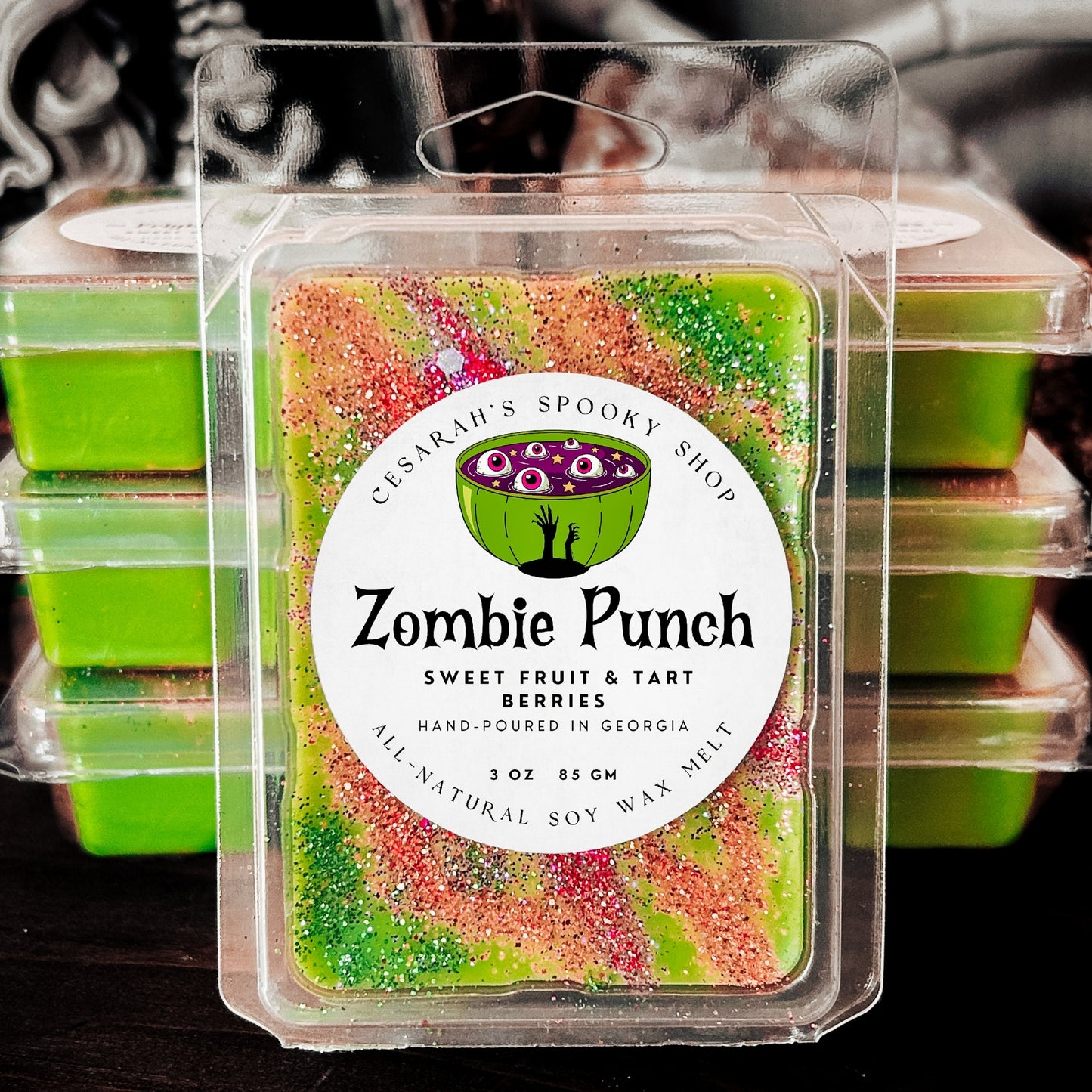 Zombie Punch Wax Melt (Sweet Fruit & Tart Berries)