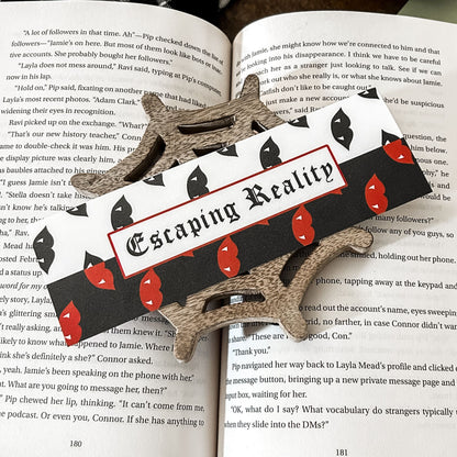 Escaping Reality Fangs Bookmark Cesarah's Spooky Shop