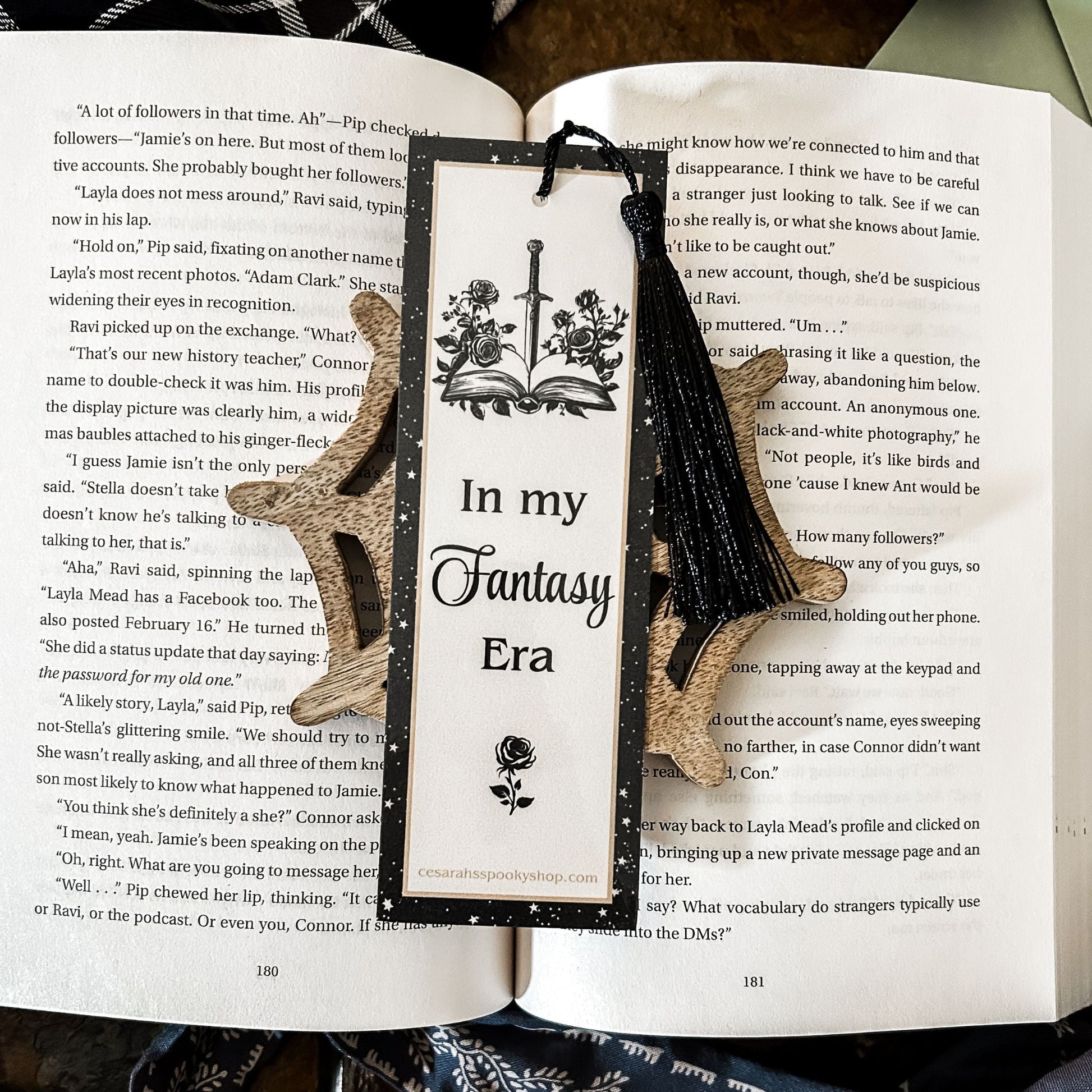 In My Fantasy Era Bookmark Cesarah's Spooky Shop