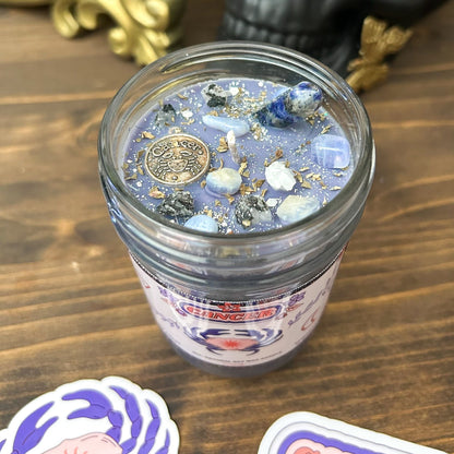 Cancer Zodiac Candle Cesarah's Spooky Shop