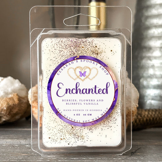 Enchanted Wax Melt (berries, flowers, & blissful vanilla) Cesarah's Spooky Shop