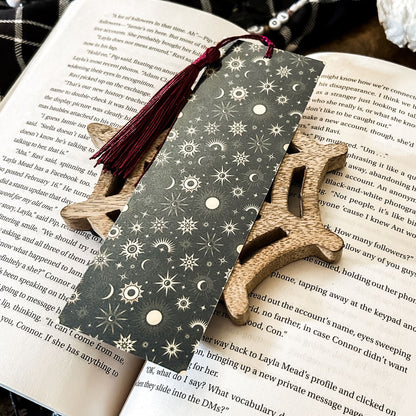 Celestial Stars Bookmark Cesarah's Spooky Shop