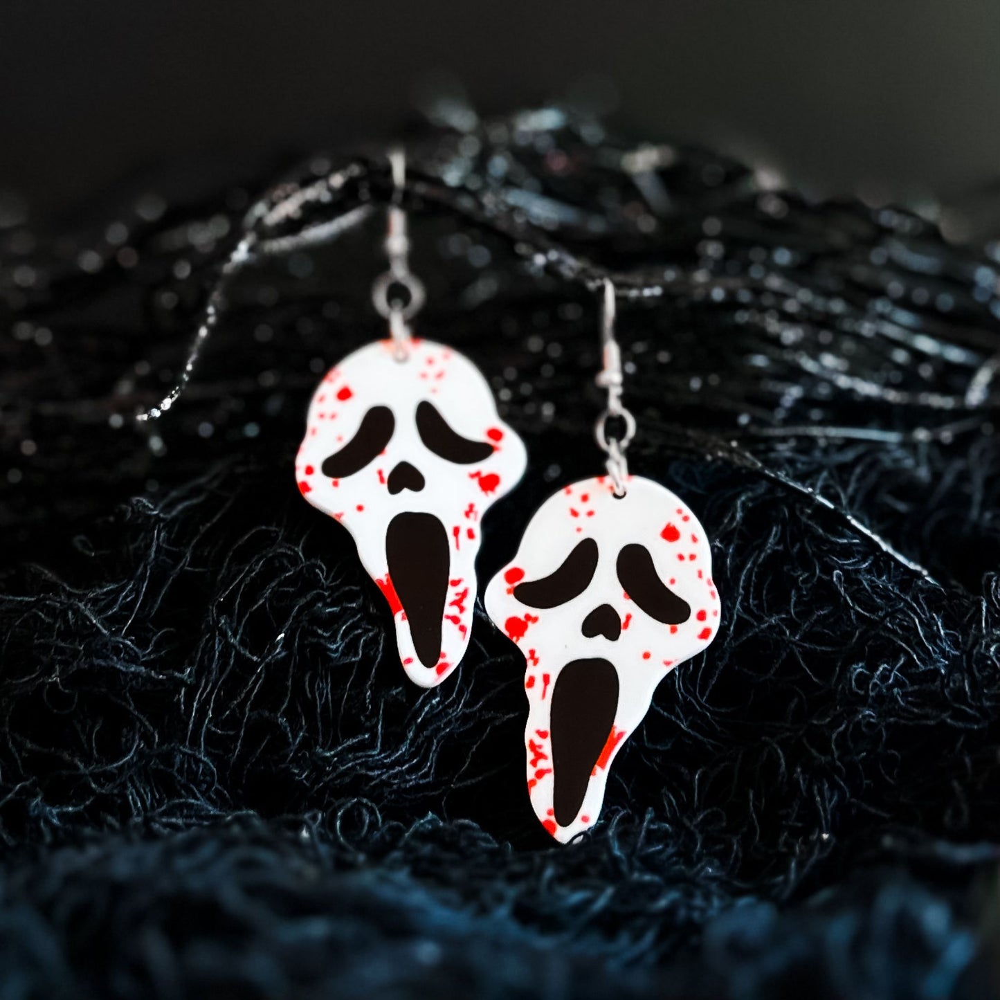 Ghost Killer Earrings Cesarah's Spooky Shop