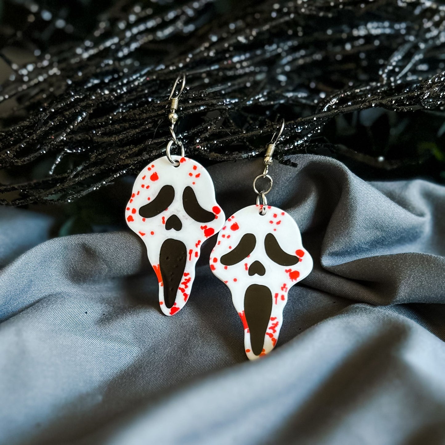 Ghost Killer Earrings Cesarah's Spooky Shop