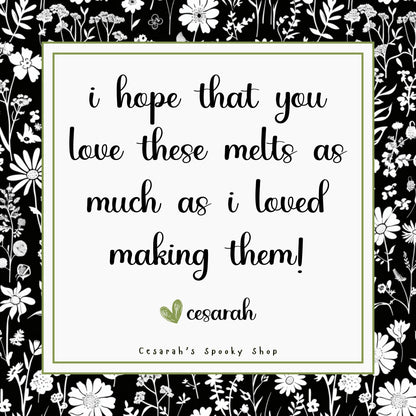 Gothic Garden Wax Melt (Tulips, Lillies, & Jasmine) Cesarah's Spooky Shop