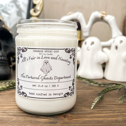 The Tortured Ghosts Department Candle Cesarah's Spooky Shop