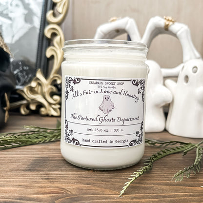 The Tortured Ghosts Department Candle Cesarah's Spooky Shop