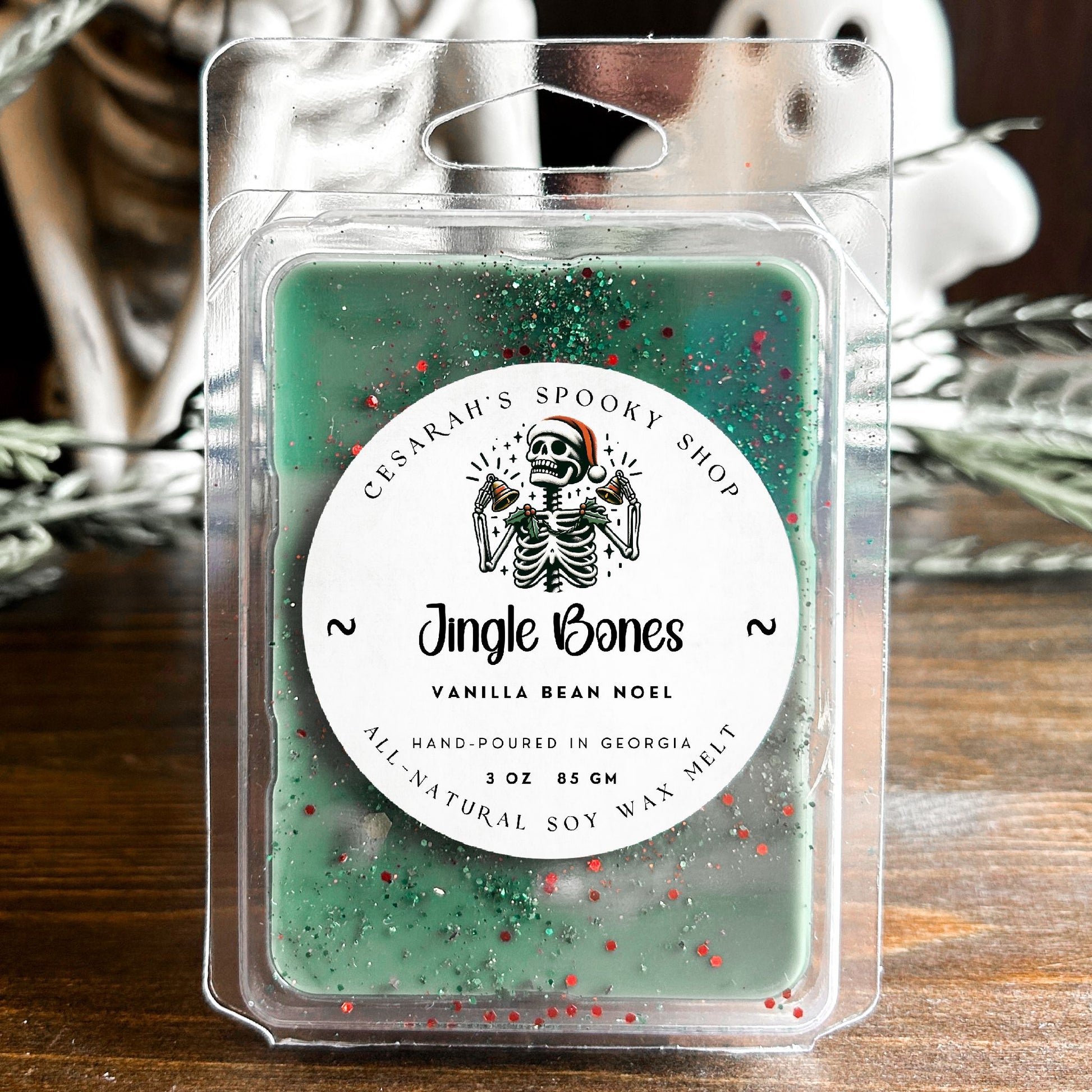 Jingle Bones Wax Melt (Vanilla Bean Noel) Cesarah's Spooky Shop