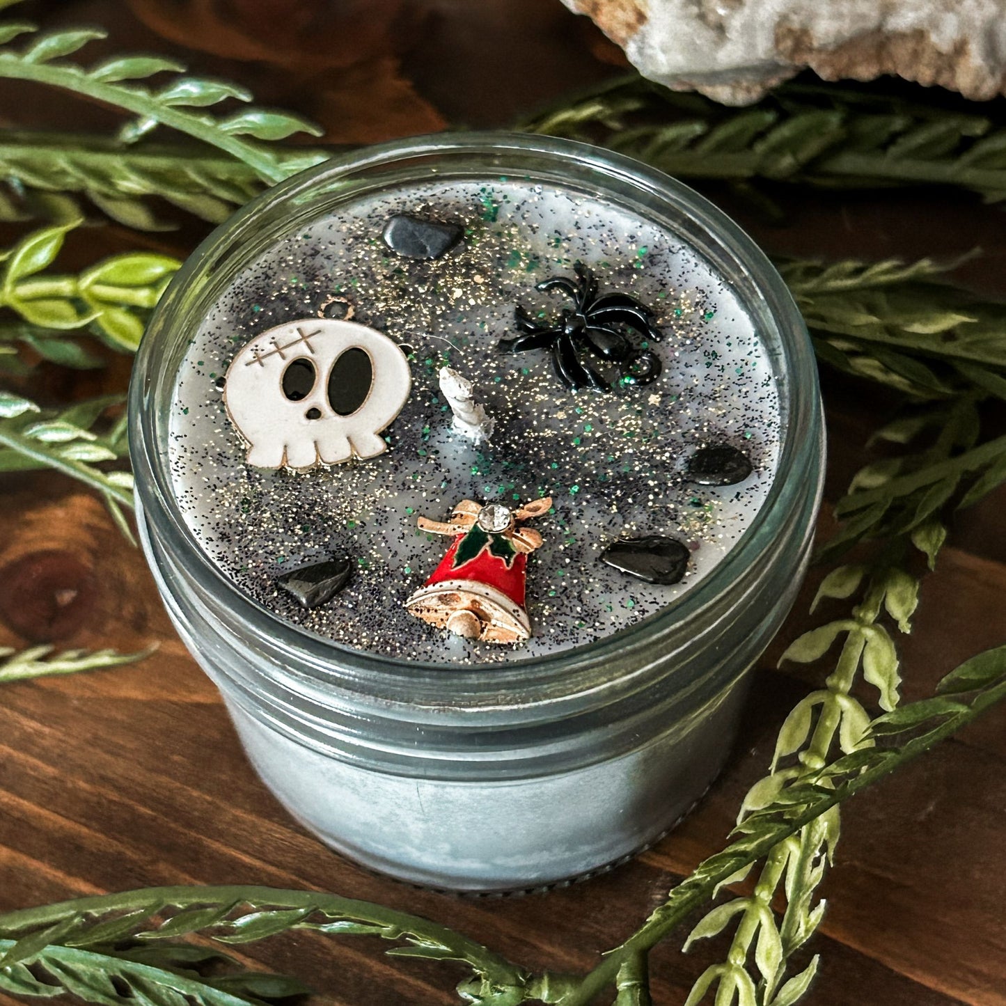 4oz Merry Creepmas Candle (Vanilla Bean & Spice)