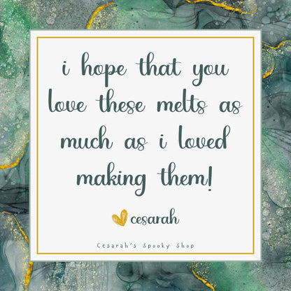 Sea Witch Wax Melt (Sea Salt & Agave) Cesarah's Spooky Shop