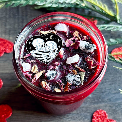 Eternally Yours Candle (Cranberry Apple & Clove) Cesarah's Spooky Shop