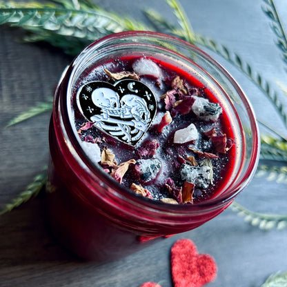 Eternally Yours Candle (Cranberry Apple & Clove) Cesarah's Spooky Shop
