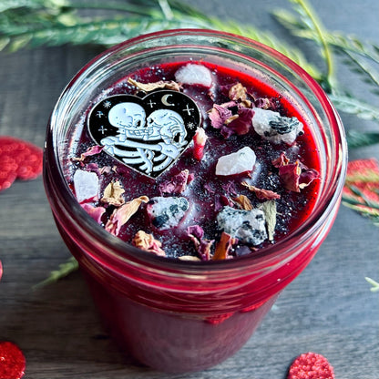 Eternally Yours Candle (Cranberry Apple & Clove) Cesarah's Spooky Shop