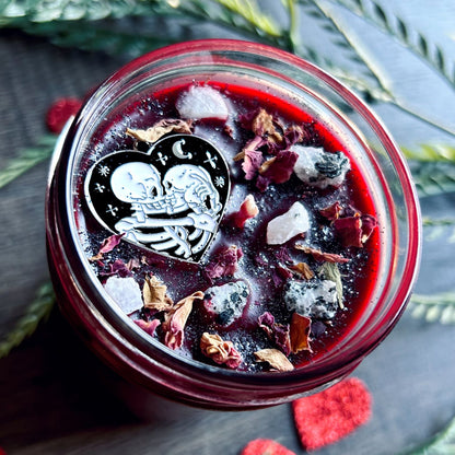 Eternally Yours Candle (Cranberry Apple & Clove) Cesarah's Spooky Shop