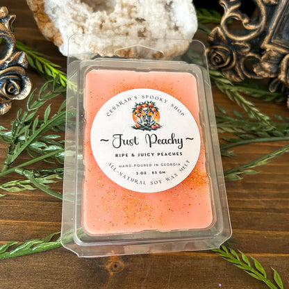 Just Peachy Wax Melt (Ripe & Juicy Peaches)