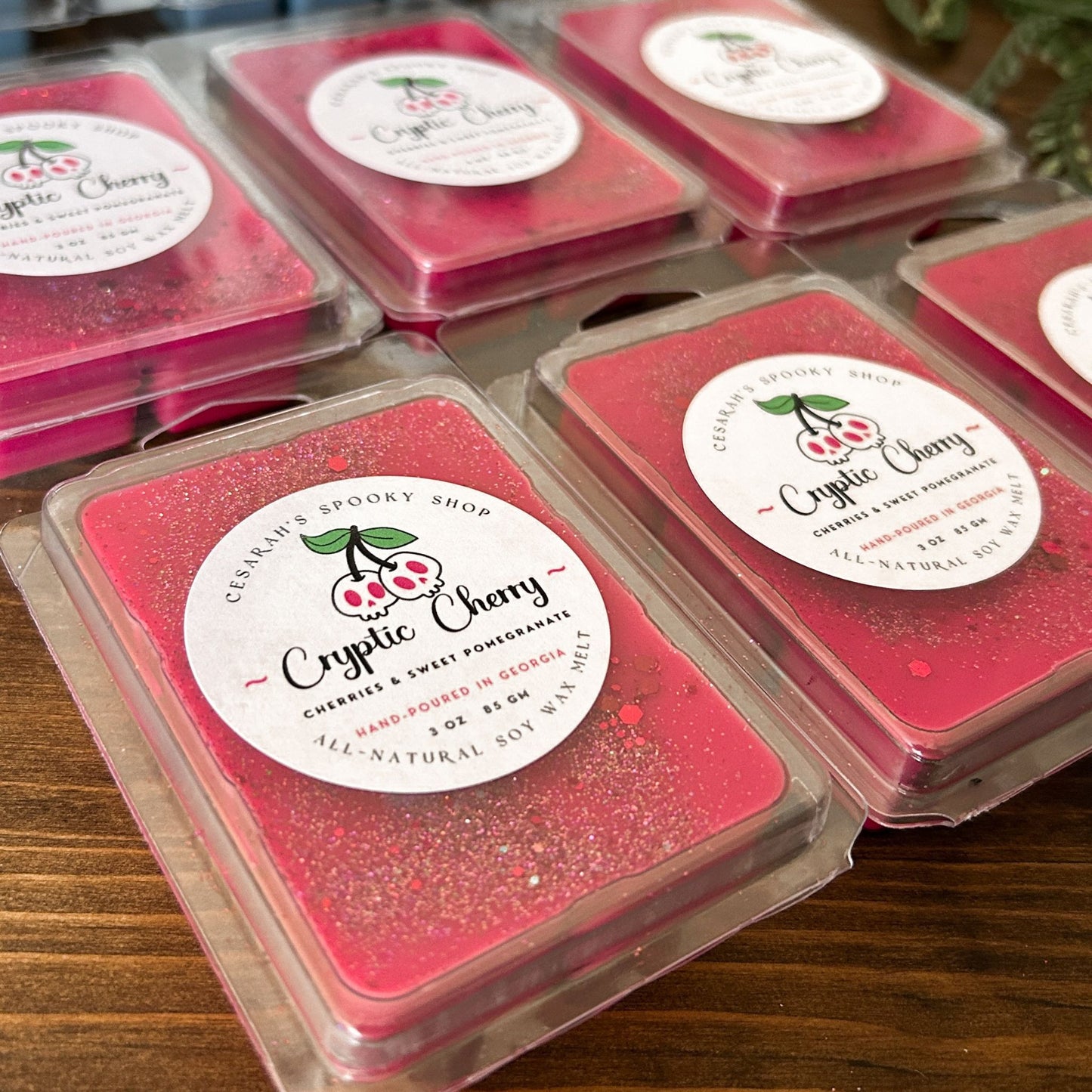 Cryptic Cherry Wax Melt (Cherries & Sweet Pomegranate)
