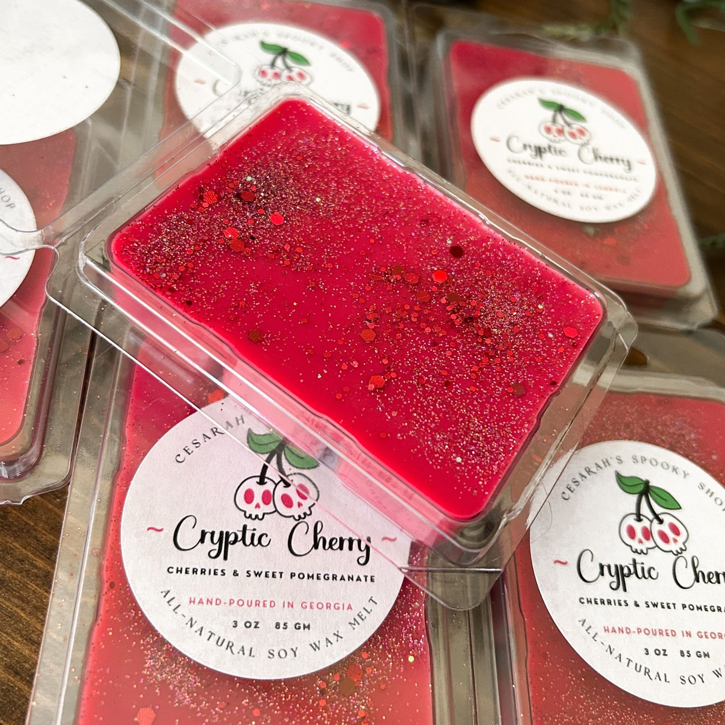 Cryptic Cherry Wax Melt (Cherries & Sweet Pomegranate)