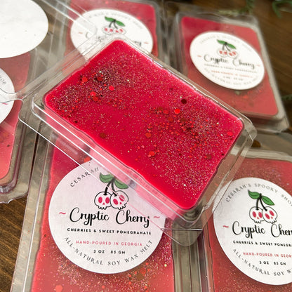 Cryptic Cherry Wax Melt (Cherries & Sweet Pomegranate)
