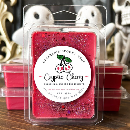 Cryptic Cherry Wax Melt (Cherries & Sweet Pomegranate)