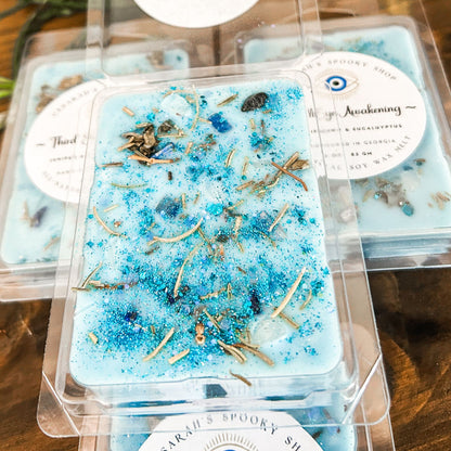 Third Eye Awakening Wax Melt (Juniper Berry & Eucalyptus) Cesarah's Spooky Shop
