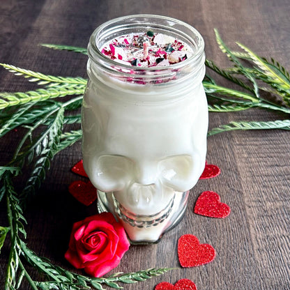 Til' Death do us Part Candle (Black Orchid) Cesarah's Spooky Shop