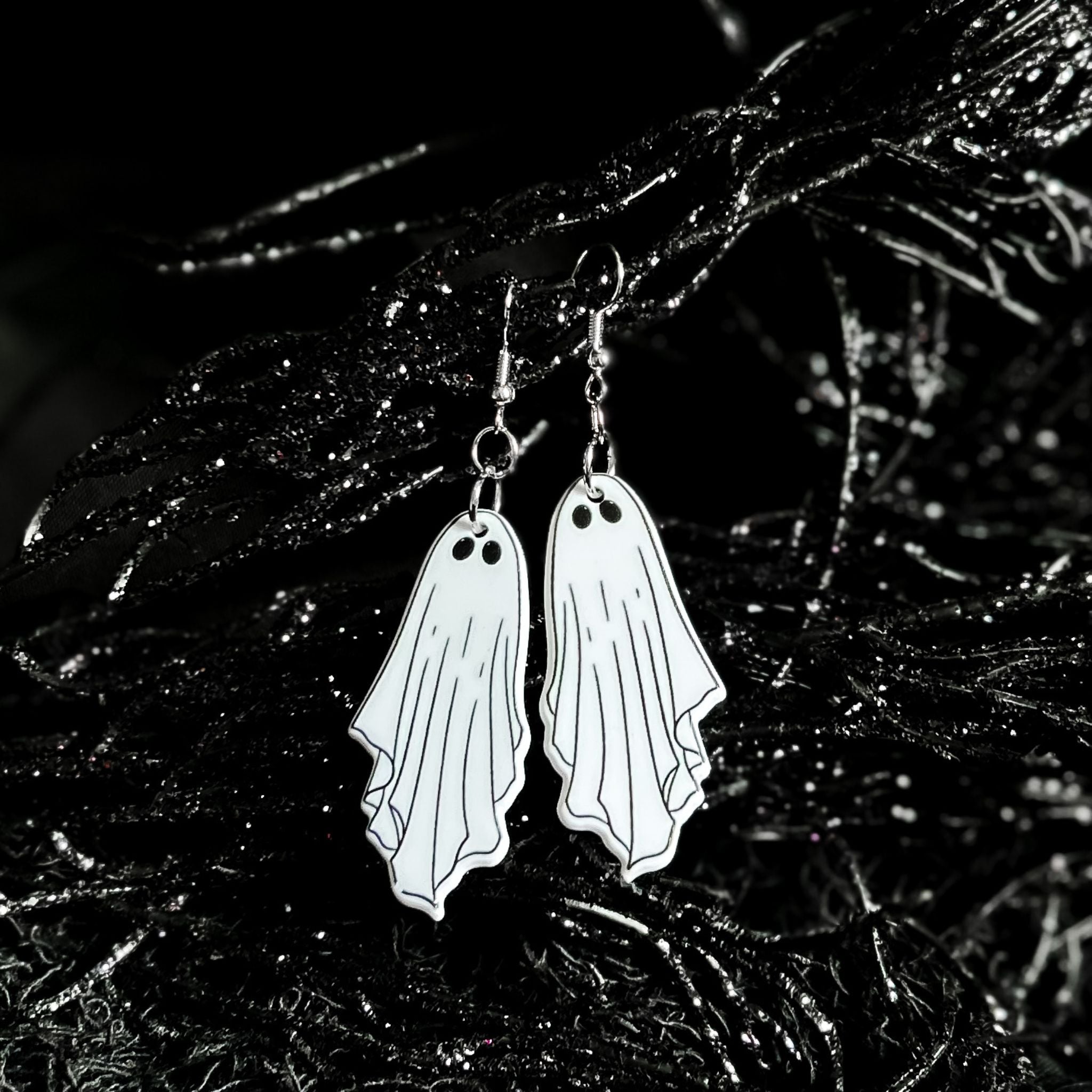 Ghost earrings outlet